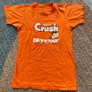 VTG 70’s Denver Broncos Orange Crush Defense Small Top Graphic Shirt